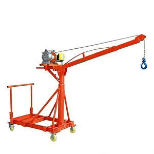 Grúa Eléctrica Portátil de 450 kg (1000 lb) y 220 V con Manivela Manual de Emergencia, Cable de Acero de 12 m, Mini Cabrestante para Garaje y Uso Doméstico - Product Image 1