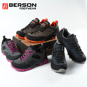 Nouveauté Chaussures <span class=keywords><strong>de</strong></span> <span class=keywords><strong>randonnée</strong></span> unisexes imperméables toutes saisons durables résistantes à l'usure à tige basse en daim et en maille - Product Image 5