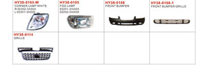Lampe d'angle pour HYUNDAI TRAJET 2003 pièces automobiles 92302-3A500 92301-3A500 - Product Image 3