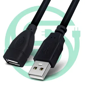 Hot Bán 1.5-10 Mét USB 2.0 Nam Để Nữ Cáp Mở Rộng USB2.0 A-Nam Để A-Nữ Cáp Máy Tính Dây