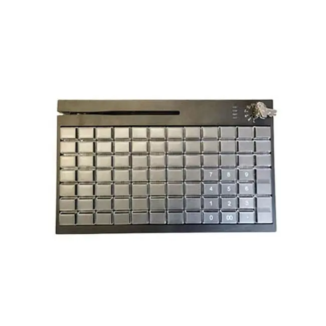 Venda quente 84 Teclas Teclado Programável Teclado Usb Tecla Pos Programação Teclado Com MSR Opcional