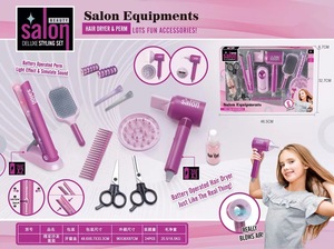 Jouets à piles semblant jouer lumière son lisseur peigne <span class=keywords><strong>de</strong></span> <span class=keywords><strong>coiffure</strong></span> équipement <span class=keywords><strong>de</strong></span> <span class=keywords><strong>Salon</strong></span> fille maquillage <span class=keywords><strong>jouet</strong></span> - Product Image 5