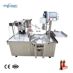 Capping Machine Pollution-Free Olive Oil Filling And Capping Machine For Bottle