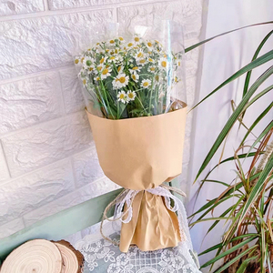 JAYWOOD-ramo de flores transparente de celofán, a prueba de polvo, para envolver papel, Material de decoración, floristería, venta al por mayor - Product Image 3