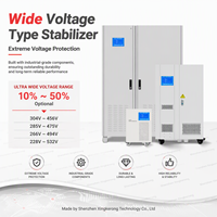 Stabilisateur de tension automatique SBW AVR, régulateur/stabilisateur de tension industriel 80 kVA 150 kVA 100 kVA 250 kVA pour l'alimentation industrielle