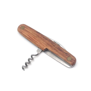 Ensemble de couverts en bois pliants de voyage détachables pour la randonnée en plein air pour le camping avec fourchette couteau ouvre-bouteille <span class=keywords><strong>tire</strong></span>-<span class=keywords><strong>bouchon</strong></span> - Product Image 2