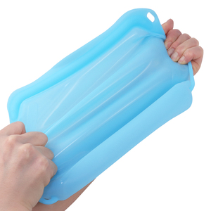 ถุงเก็บอาหารซิลิโคนแบบใช้ซ้ำได้ ปลอดสาร BPA ปิดสนิท ป้องกันการรั่วซึม ใช้สำหรับเตรียมอาหาร แช่แข็ง ปลอดภัยสำหรับอาหาร ทนทาน เป็นมิตรกับสิ่งแวดล้อม - Product Image 3