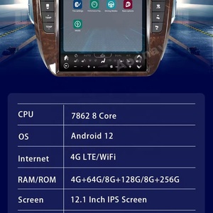 12.1 Inch Android Car Radio for GMC Yukon Chevrolet Tahoe Suburban 2007-2014 Stereo Multimedia Video Player GPS Navigation 7862 - Product Image 3