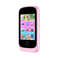 XA31 enfants jeu intelligent téléphone jouets cadeaux pour enfants de 3 ans et plus, écran tactile support de téléphone portable dessin gratuit lecteur de jeux de musique