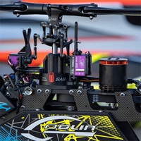 Motor sin escobillas AGFRC de velocidad de 0,08 segundos, 16 kg-cm, engranaje de Metal de par excelente, Mini RC Servo para RC Jet
