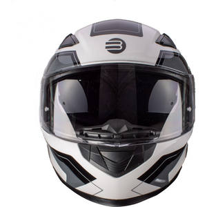 Casco integral Befast Ventus III Blanco Rojo Fluo XL - Product Image 3