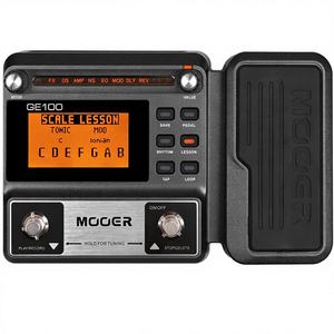 Pedal de Guitarra Multiefectos MOOER GE100, 80 Presets, 66 Efectos, Loop, 40 Ritmos de Batería, Distorsión, Expresión, Volumen, Wah, Tap <span class=keywords><strong>Tempo</strong></span> - Product Image 1