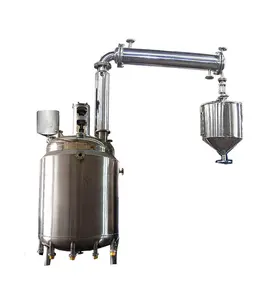 Industrial Fluidized Bed Reactor with High Borosilicate Glass