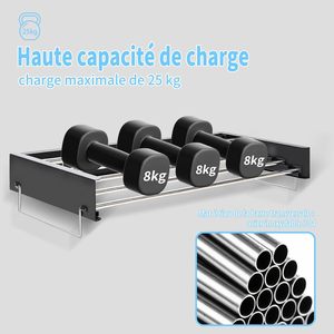 Promotion : Porte-serviettes mural pliable en métal robuste – Solution créative pour la maison, séchoir à vêtements et rangement pour salle de bain - Product Image 3