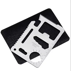 Mydays Outdoor Multipurpose Ancillary Wrench Gadget Camping Opener Wallet Kit Pocket Tool Survival Card