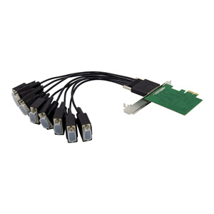 Sunweit st338 8 cổng PCI Express nối tiếp thẻ RS232 nối tiếp adapter thẻ công nghiệp mở rộng thẻ - Product Image 3