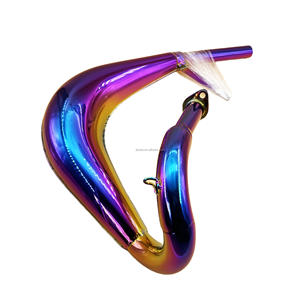 Tubo de escape silencioso para motores de <span class=keywords><strong>bicicleta</strong></span> ZTMOTO ZTX65 / MZ65 85cc de 2 tiempos - Product Image 2