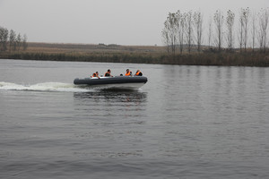 Bote inflable de 4,2 m, ZB-420 deportivo de suelo de aluminio con certificado CE - Product Image 4