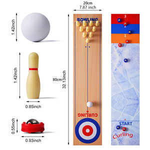 <span class=keywords><strong>Mini</strong></span> <span class=keywords><strong>Table</strong></span> pliable et Portable 3 / 2 en 1, ensemble de jeu de <span class=keywords><strong>Curling</strong></span> et de Bowling, <span class=keywords><strong>Table</strong></span> de Shuffleboard à vendre - Product Image 4