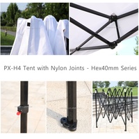 Tente d'Extérieur Bâche de Baldaquin Tente Pliante 3x3 m Auvents et Gazebos 3x4.5 m Abri Solaire Tentes de Salon Professionnel Carpas