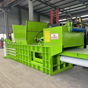 Máquina de <span class=keywords><strong>prensa</strong></span> empacadora hidráulica Empacadora horizontal completamente automática <span class=keywords><strong>para</strong></span> papel de desecho Cartón Plástico Neumáticos usados - Product Image 5