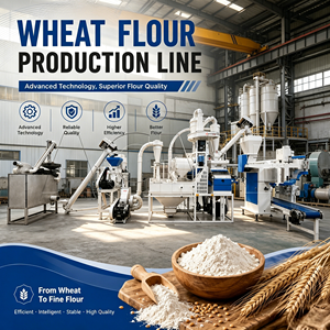 Línea de Producción de <span class=keywords><strong>Harina</strong></span> de Trigo, Producción Estándar, Salida Estable, <span class=keywords><strong>Precio</strong></span> Competitivo para Mini Molino, Fabricación OEM - Product Image 1