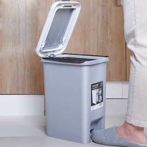 XingYou Garbage Trash Bin Plastic Bin Waste Kitchen Trash Can 15L