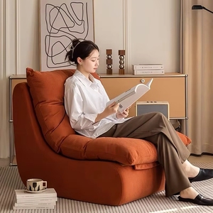 Poltrona Reclinabile Moderna Girevole Manuale con Poggiapiedi per Casa <span class=keywords><strong>e</strong></span> Hotel, Sedia Ergonomica da Salotto - Product Image 2