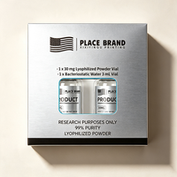 Etiquetas de PVC Resistentes al Calor, al Aceite y a los Rayos UV con Textura Plateada Personalizada y Cajas de Cartón con Ventana para Frascos de 3ml/10ml/30ml