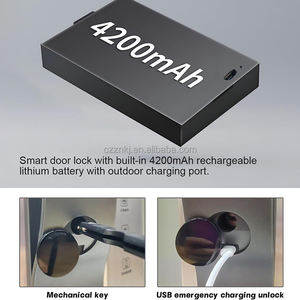 ระบบล็อค<span class=keywords><strong>ป</strong></span>ระตูอัจฉริยะพร้อมระบบจดจำใบหน้า รองรับ WiFi แอ<span class=keywords><strong>ป</strong></span> Tuya หน้าจอสัมผัส <span class=keywords><strong>ป</strong></span>ลดล็อคด้วยรหัสผ่าน บัตร และตัวล็อค 6085 - Product Image 5