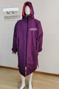 <span class=keywords><strong>Parka</strong></span> de natación impermeable a prueba de viento, bata de cambio de secado rápido con cremallera para hombres y mujeres, surf de natación - Product Image 2