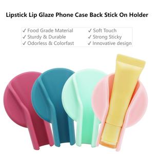Silicone Lip Gloss <b>Holder</b> Phone Case With Back Adhesive Lip <b>Holder</b> for <b>iPhone</b> and Android Lip Balm Case (Lipgloss NOT Included) - Product Image 6