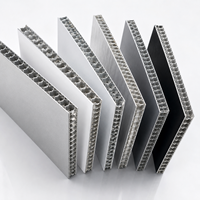 Panneau composite en aluminium anodisé de haute qualité, ignifuge, à âme alvéolaire, PVDF PE ACP ACM, compétitif