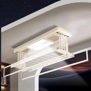 Dual <b>lamp</b> lighting intelligent voice remote control voice control automatic lifting drying sterilization electric drying rack - Product Image 4