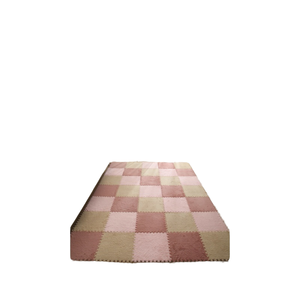 Alfombra de poliéster entrelazada tipo rompecabezas, moderna, para niños, de pelo largo, antideslizante, cálida, para el hogar, para jugar o rezar. - Product Image 1