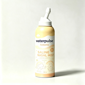 Waterpulse - Bruma Salina Suave - Limpia, Hidrata y Calma las Vías Nasales, Alivia la Sequedad por Alergias y Aire Seco - Product Image 1