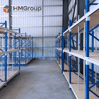 Étagère à palettes de stockage robuste de fabrication professionnelle, rayonnage sélectif pour palettes