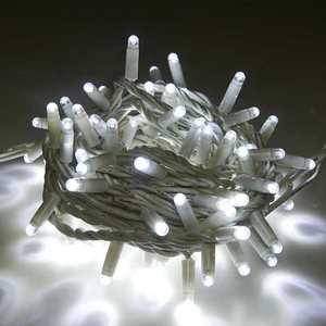 Guirnalda de Luces LED con Cable de Goma Blanco IP65, 10M 50M 100M, Blanco Frío 6000K, CA 220V, para Decoración Comercial de Árboles y Edificios - Product Image 2
