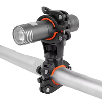 Rotation lampe de poche torche montage Led lampe Base pour vélo de route lumière vélo lampe de poche support