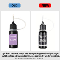 Vente en gros 10ml diamant collant sans gel lavage commerce extérieur pour graisse molle colle d'étanchéité forte bâton perceuse Super longue colle ferme