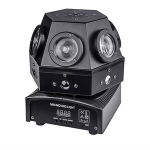 Luz láser giratoria activada por voz, haz de luz para club nocturno, discoteca, ktv, salón de baile, barra de rock, escenario, novedad de <span class=keywords><strong>2022</strong></span> - Product Image 2