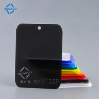 Cloisons d'hôpital hygiéniques en feuille acrylique PMMA dépolie, résistantes aux UV, couleurs personnalisées, pliage/moulage/découpe, épaisseur sur mesure