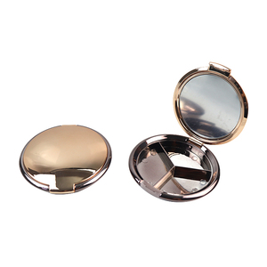 H002 Trong Kho 59Mm Bột Mỹ Phẩm Màu Trắng Ngọc Trai Bao Bì Nhỏ Gọn Một Lớp Vỏ Trắng Ngọc Trai Với Gương - Product Image 6