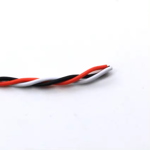 Nhà Máy Bán buôn Đen Đỏ Trắng PVC 3-cách servo dây cáp 20 22 26 28 32 AWG phẳng hoặc xoắn JR Hitec Futaba - Product Image 6