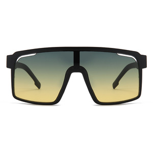 Lunettes de soleil de sport à monture intégrale, verres dégradés, protection UV 100%, sports de plein air, unisexe, adulte - Product Image 5