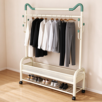 Séchoir à linge extérieur mobile, double niveau, en acier au carbone extra épais, détachable, robuste, moderne, peu encombrant et écologique