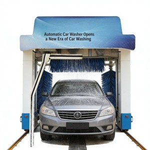 Machine à laver de voiture durable et lave-auto automatique à haute efficacité pour les stations de <span class=keywords><strong>lavage</strong></span> de voitures commerciales - Product Image 1