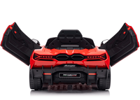 Voiture électrique pour enfants sous licence, en plastique, batterie 12V, 4 moteurs, télécommande 2.4G, voiture de sport électrique, 3-8 ans