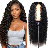 Pelucas frontales de encaje sin pegamento HD 13x6 sin procesar, cabello humano 100% virgen, onda profunda, 24 pulgadas, 180 de densidad, listas para enviar.