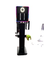 Dernière Tendance : Machine Photo Booth Universelle pour iPad/Surface, Marque Keft, Garantie 2 Ans, Éclairage RGB Rotatif à 360° Réglable, Flight Case
